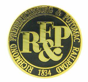 Rf&P Logo - Details about Railroad Hat-Lapel Pin/Tac - Richmond, Fredricksburg &  Potomac (RF&P) #1705-NEW