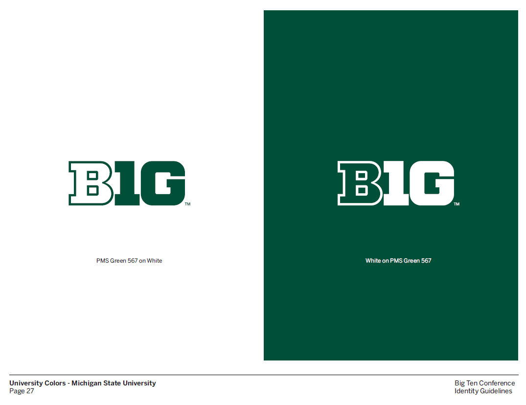 B1G Logo - SIAP - The new B1G Logo on the Jerseys look awful