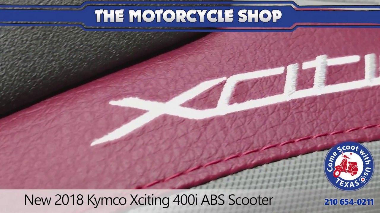 Xciting Logo - New 2018 Kymco Xciting 400i ABS Scooter - The Motorcycle Shop