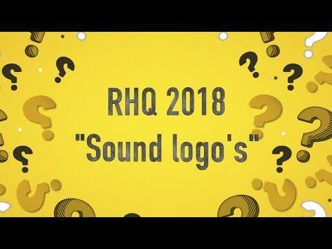 Rhq Logo - RHQ 2018: Sound logo's