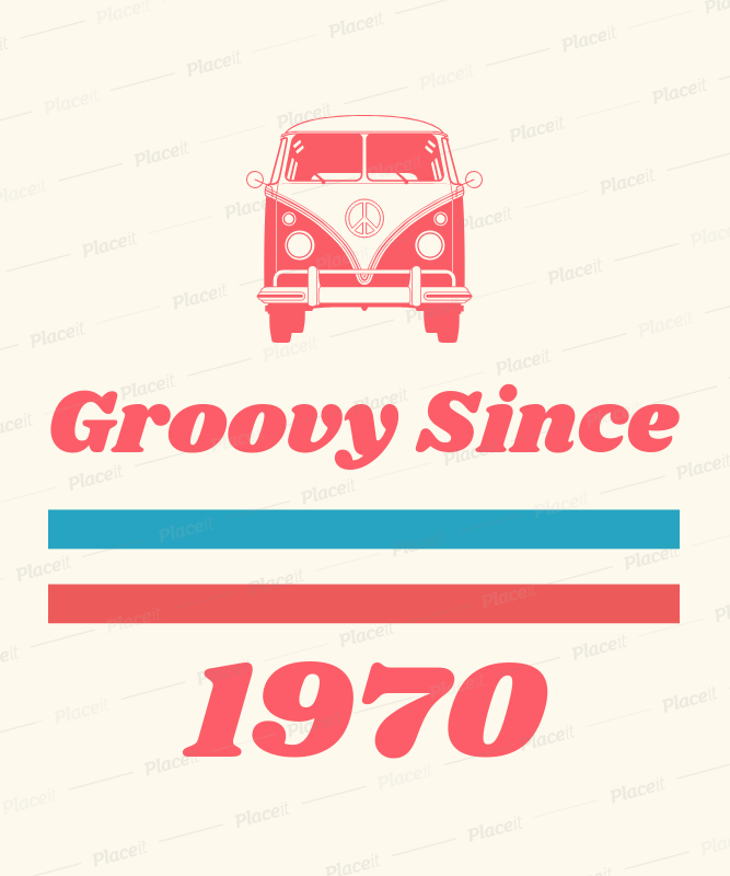 70s Logo - 70s Tshirt Template 1191