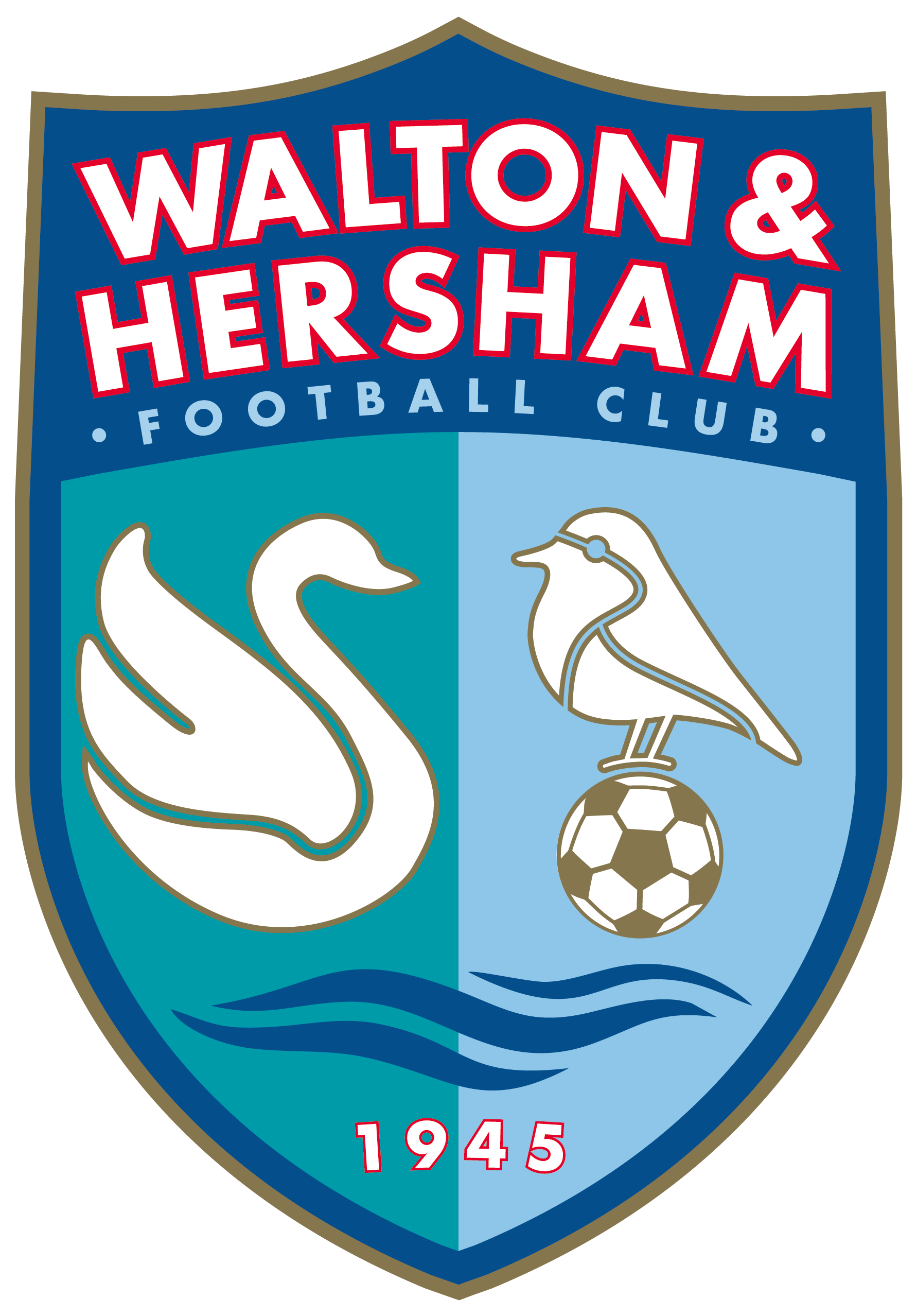 Walton Logo - Walton & Hersham F.C.