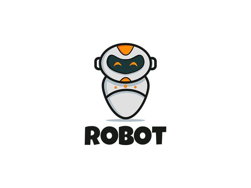 Robot Logo LogoDix