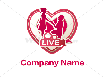 Marriage Logo - Love Live Marriage Logo By Gzcdesign Made Logo Design