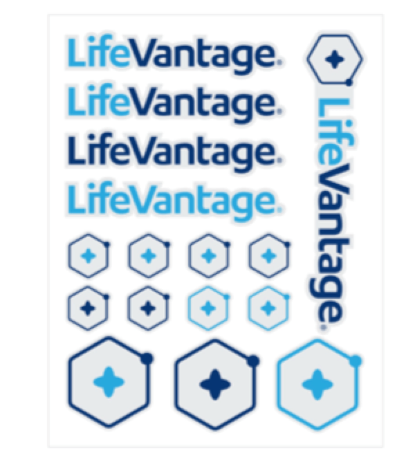 LifeVantage Logo - Sticker Sheet