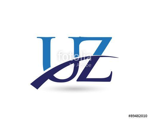 Uz Logo - UZ Letter Logo Swoosh Stock Image And Royalty Free Vector Files