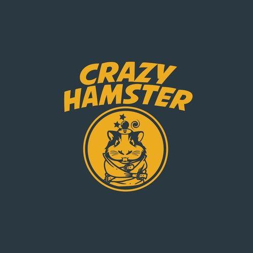 Hamster Logo - Crazy Hamster logo | Logo design contest