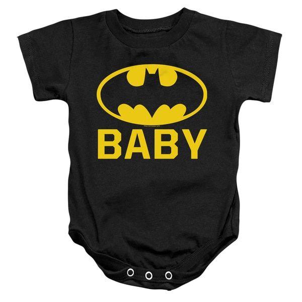 Batbaby Logo - Bat Baby Batman Baby Bodysuit