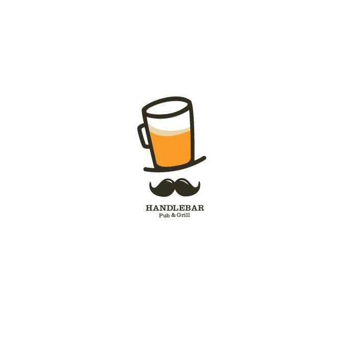 Handlebar Logo - Handlebar Pub & Grill Logo - Graphis