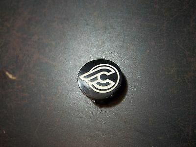 Handlebar Logo - CINELLI 1R STEM Handlebar logo INSERT BUTTON Plug Face Plate - NOS New Old  Stock