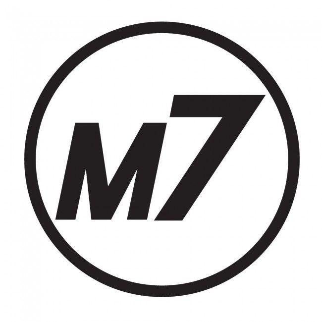M7 Logo - M7 Speed Large 22 Decals. Chrome. Set of 2