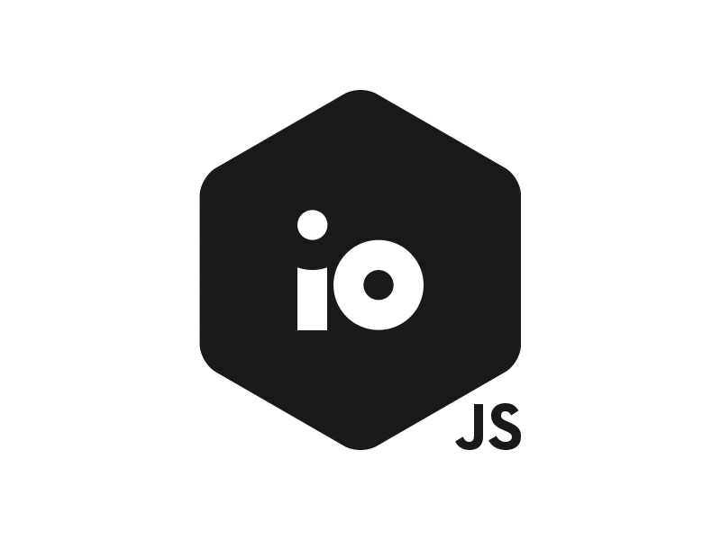 Io Logo - io.js logo proposal 1 by Chee Aun on Dribbble