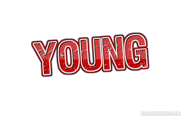Young Logo - young Logo. Free Logo Design Tool from Flaming Text