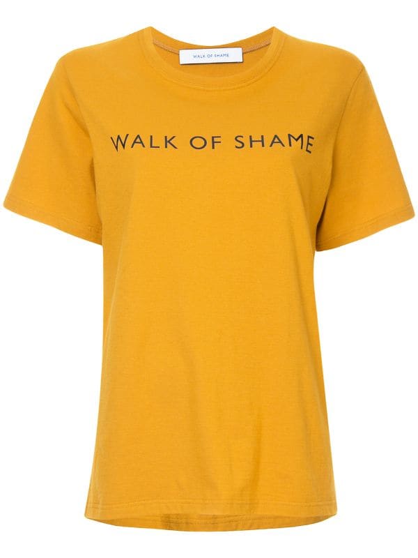 Shame Logo - Walk Of Shame WOS Logo T-shirt $208 - Buy Online - Mobile Friendly ...