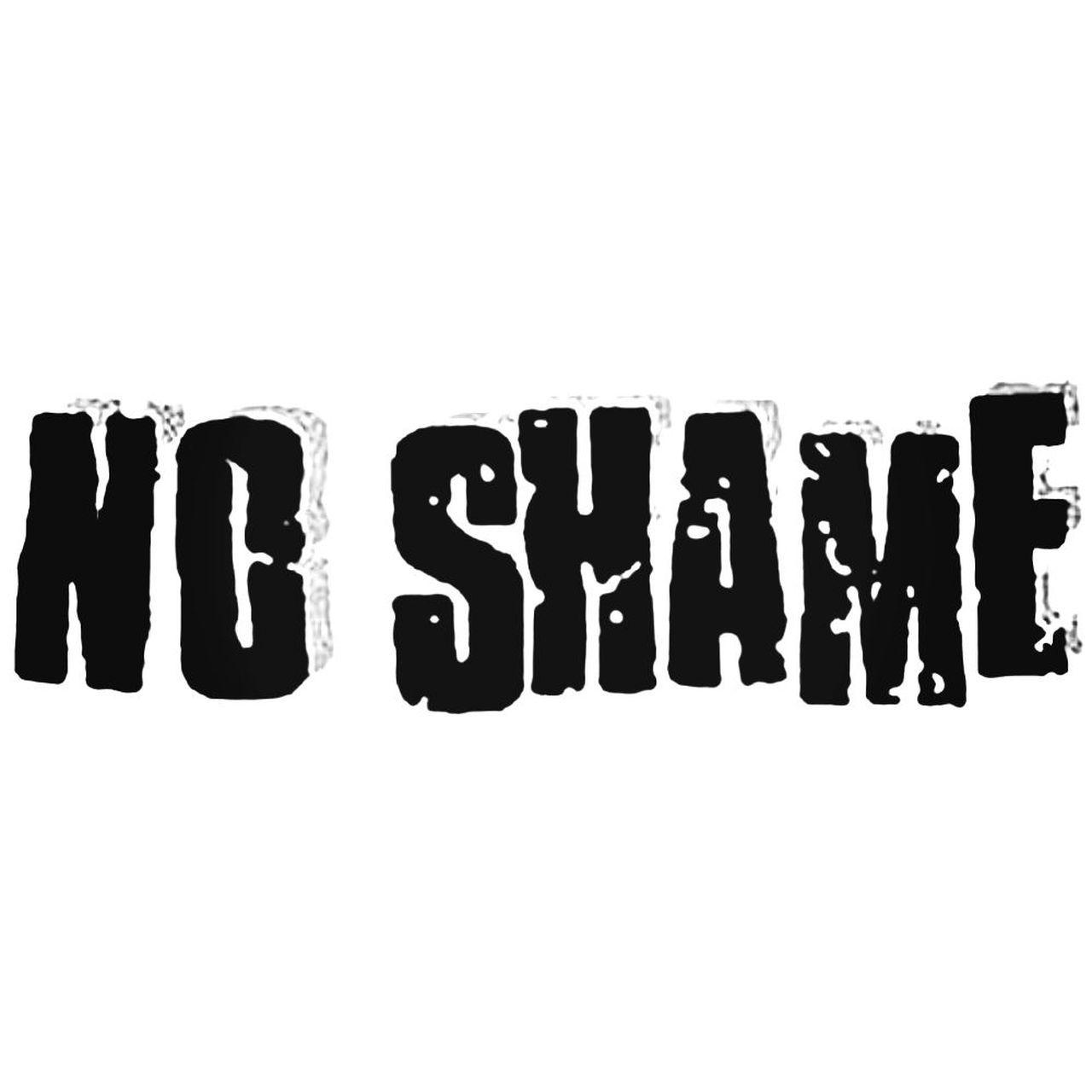 Shame Logo - No Shame Band Decal Sticker