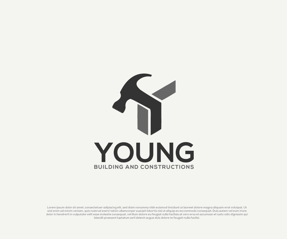 Young Logo - Conservative, Elegant, Carpentry Logo Design for young building