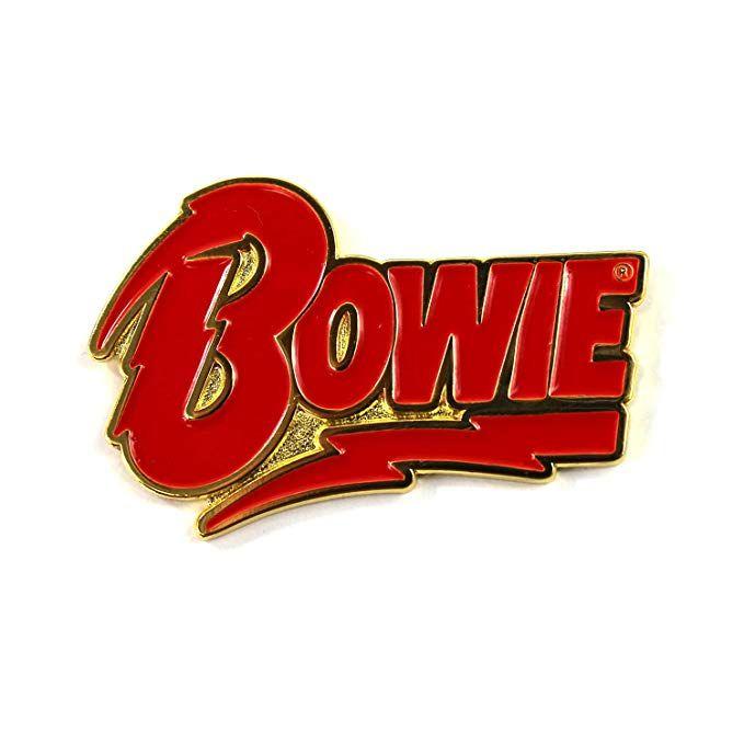 Bowie Logo - The David Bowie Logo Pin: Clothing