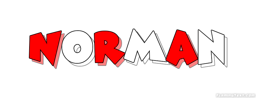 Norman Logo - Canada Logo. Free Logo Design Tool from Flaming Text