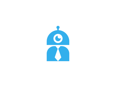 Robot Logo - Office Robot Logo Design by Dalius Stuoka | logo designer | Dribbble ...
