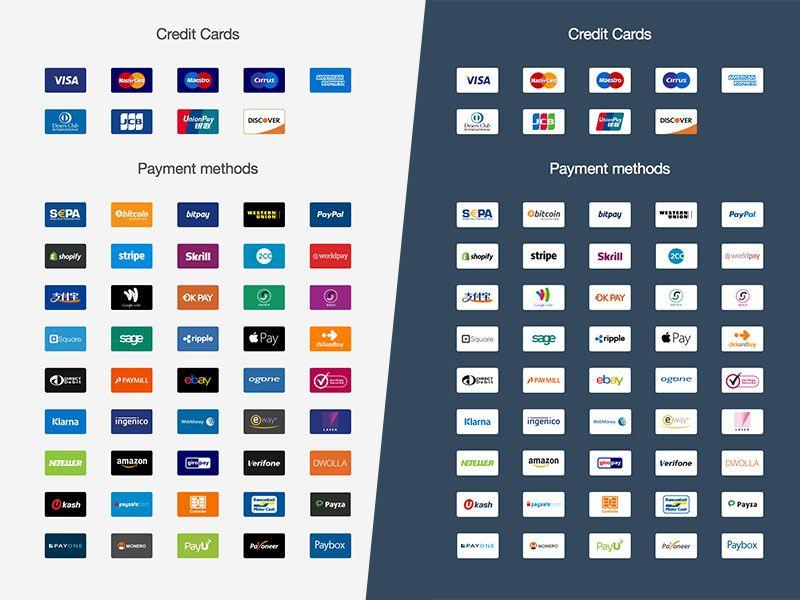 Payment Logo - Ultimate Payment Icon Set Sketch freebie - Download free resource ...