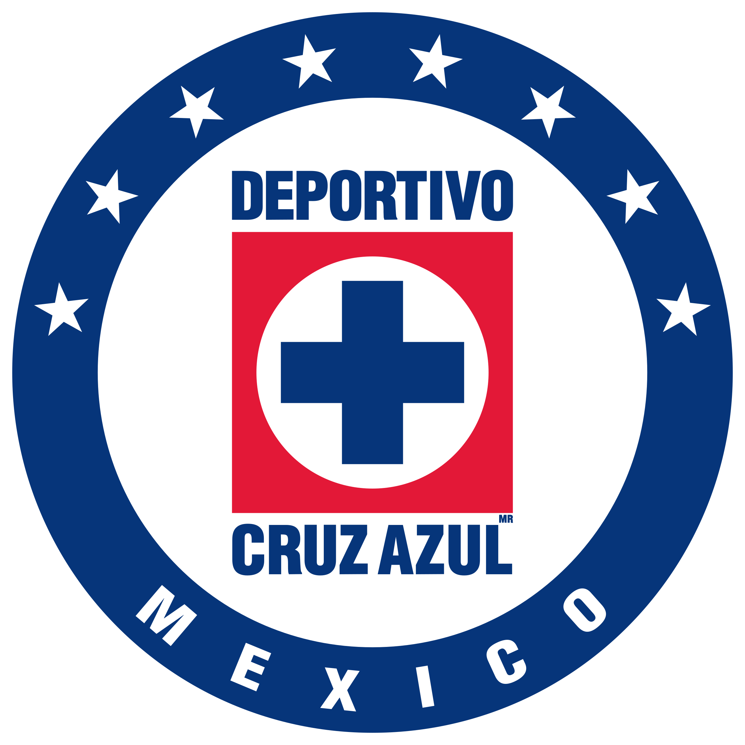 Cruz Logo - Deportivo Cruz Azul Logo PNG Transparent & SVG Vector