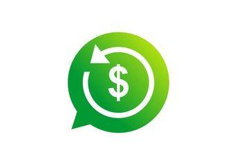 Payment Logo - Money dollar, payment logo vector this stock vector
