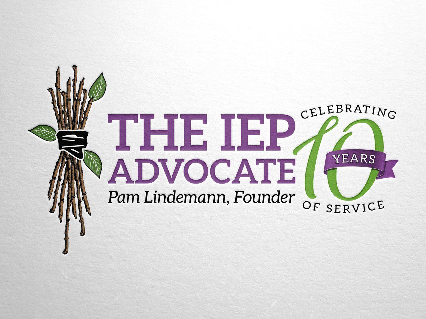 IEP Logo - The IEP Advocate Logo // Meg Doyle // Graphic Designer