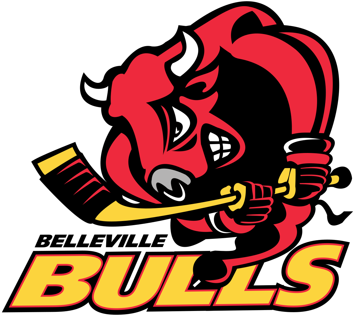 Belleville Logo - Belleville Bulls Logo transparent PNG