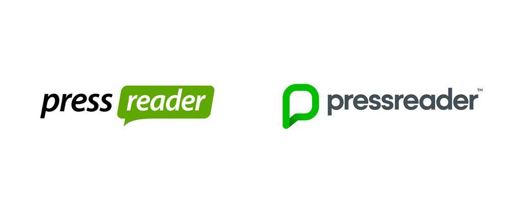 Press Logo - Brand New: New Logo and Identity for PressReader done In-house
