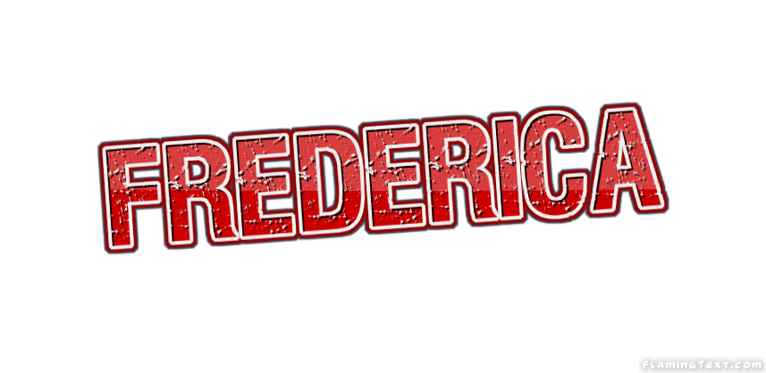 Frederica Logo - United States of America Logo. Free Logo Design Tool from Flaming Text