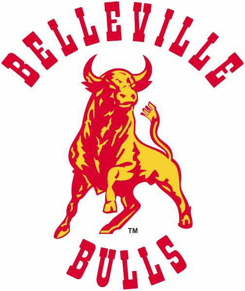 Belleville Logo - Belleville Bulls Primary Logo - Ontario Hockey League (OHL) - Chris ...