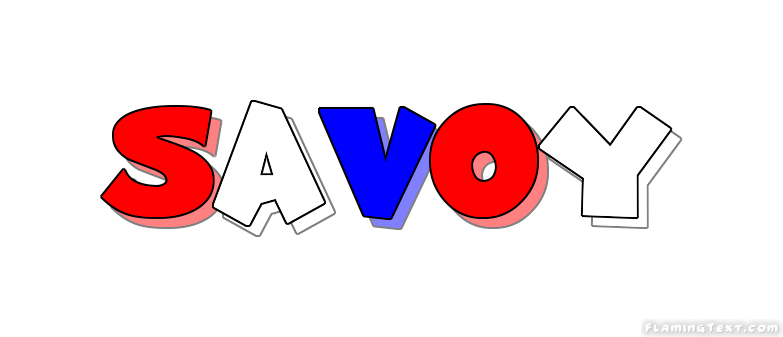 Savoy Logo - United States of America Logo | Free Logo Design Tool from Flaming Text