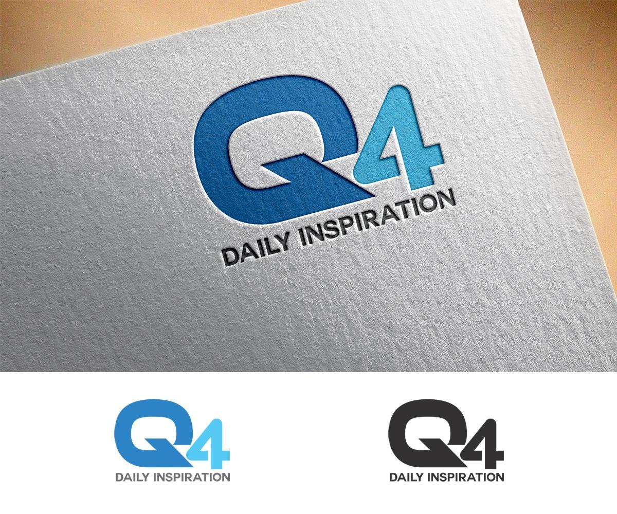 Q4 Logo - Logo Design for Q4 Daily Inspiration by Balakota Siddarth. Design