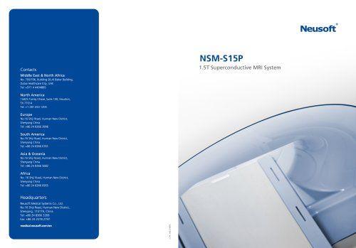 Neusoft Logo - MRI - Neusoft Medical Systems - PDF Catalogs | Technical Documentation