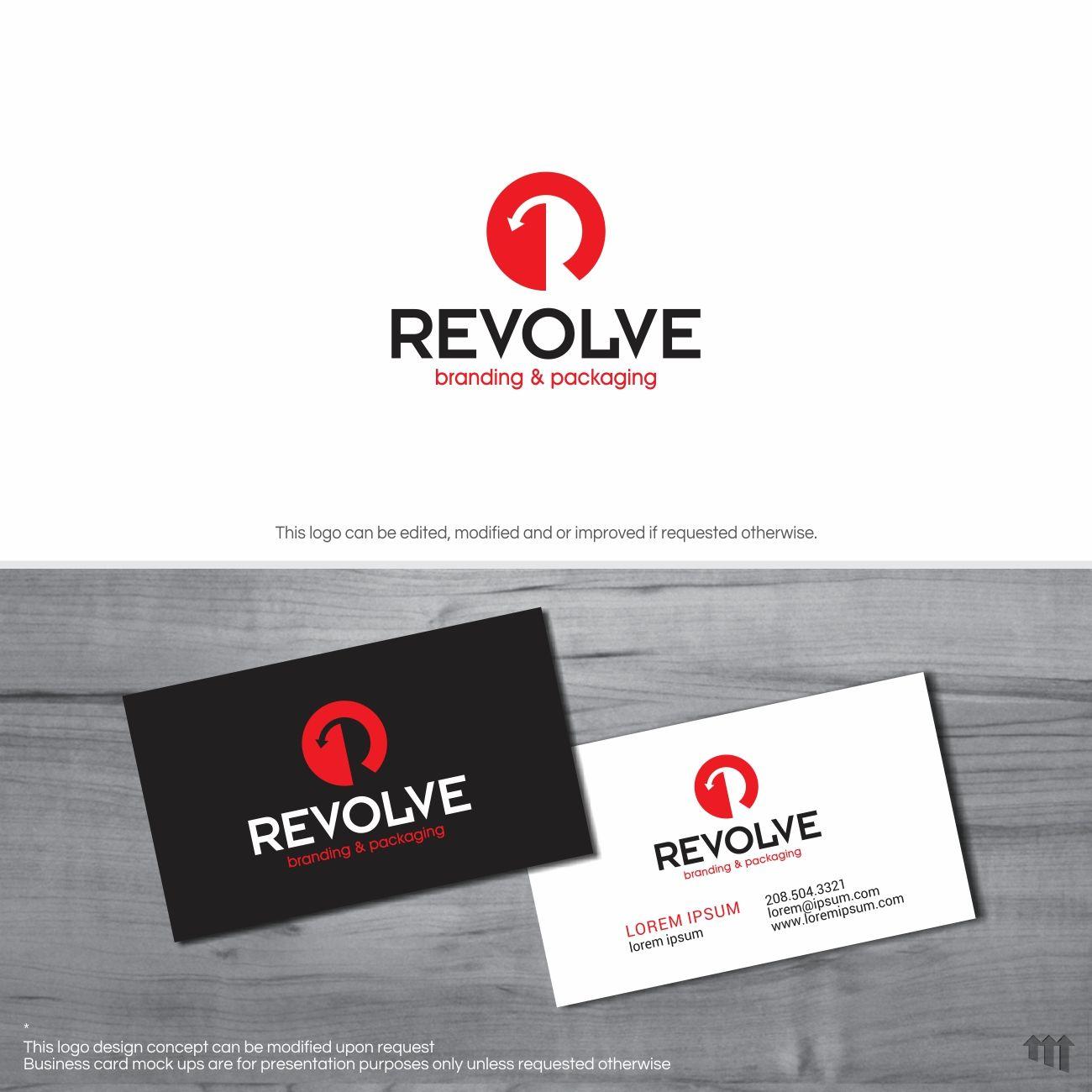 Revolve Logo - Upmarket, Modern, Promotional Product Logo Design for Revolve