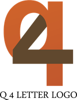 Q4 Logo - Q4 Letter Logo Vector (.AI) Free Download