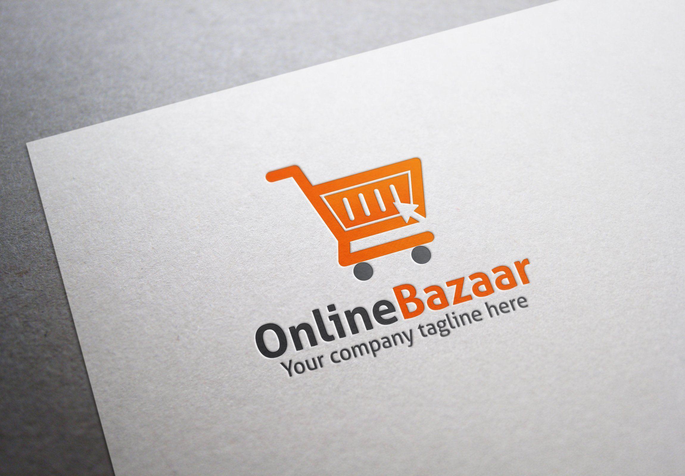 Bazaar Logo - Online Bazaar Logo