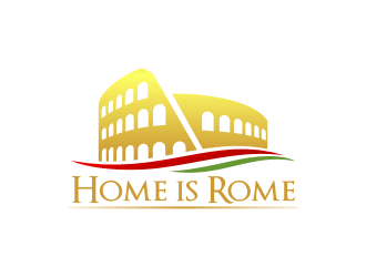 Rome Logo - Home is Rome logo design - 48HoursLogo.com