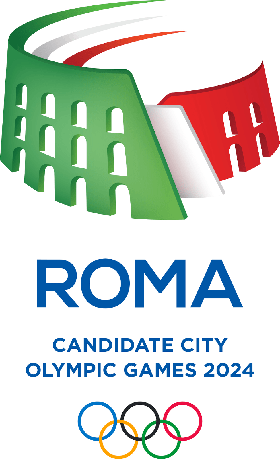 Rome Logo - The Branding Source: Rome presents bid logo for 2024 Olympics