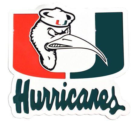 Ibis Logo - NCAA Wall Plaque by Key Largo Adirondack - University of Miami, IBIS Logo
