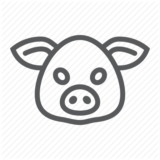Pork Logo - 'Animals' by Fox Design