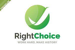 Choice Logo - Right Choice Logo Logo Templates Creative Market