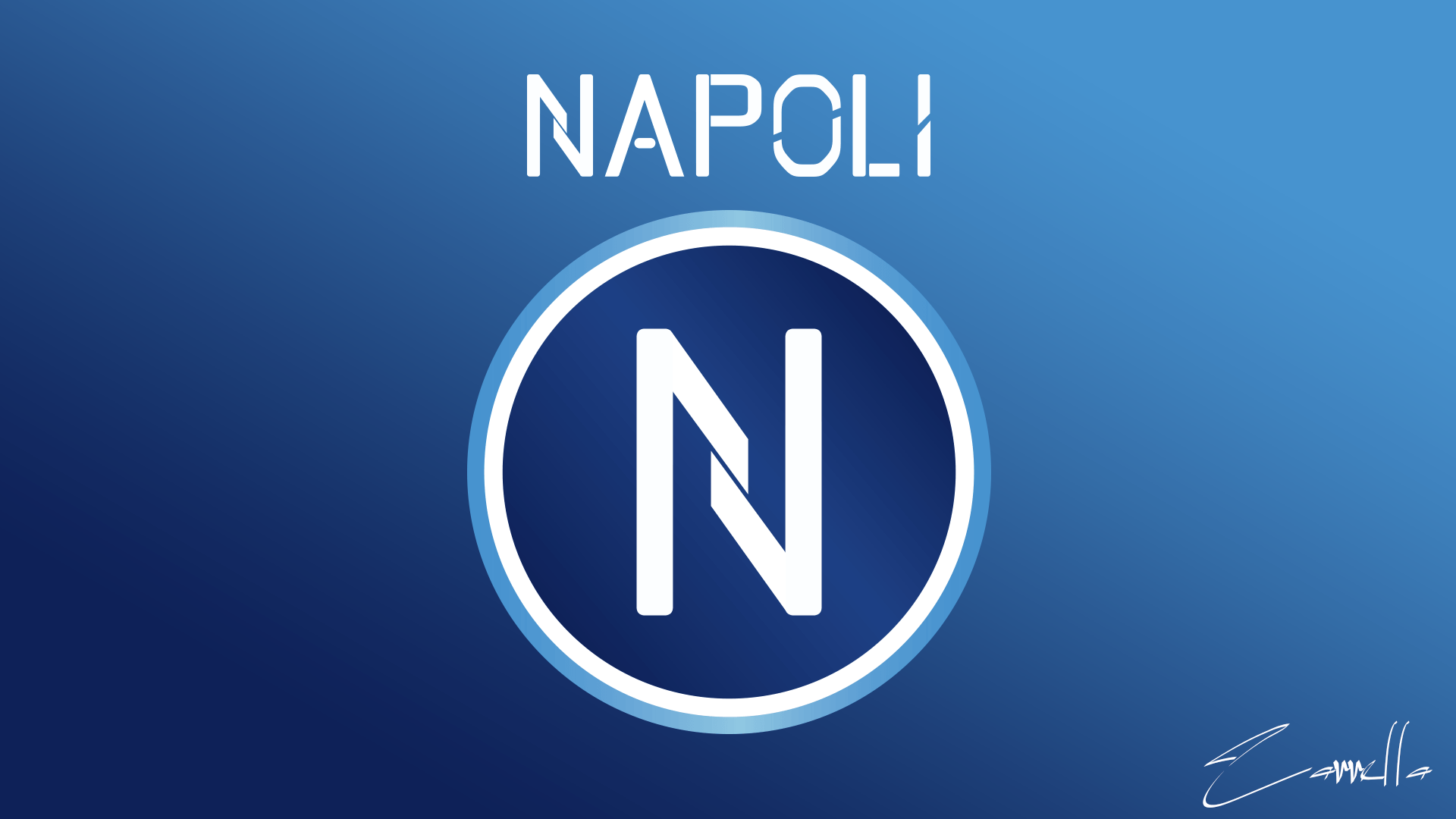 Napoli Logo - New Napoli logo idea [minimal] What do you think? : sscnapoli