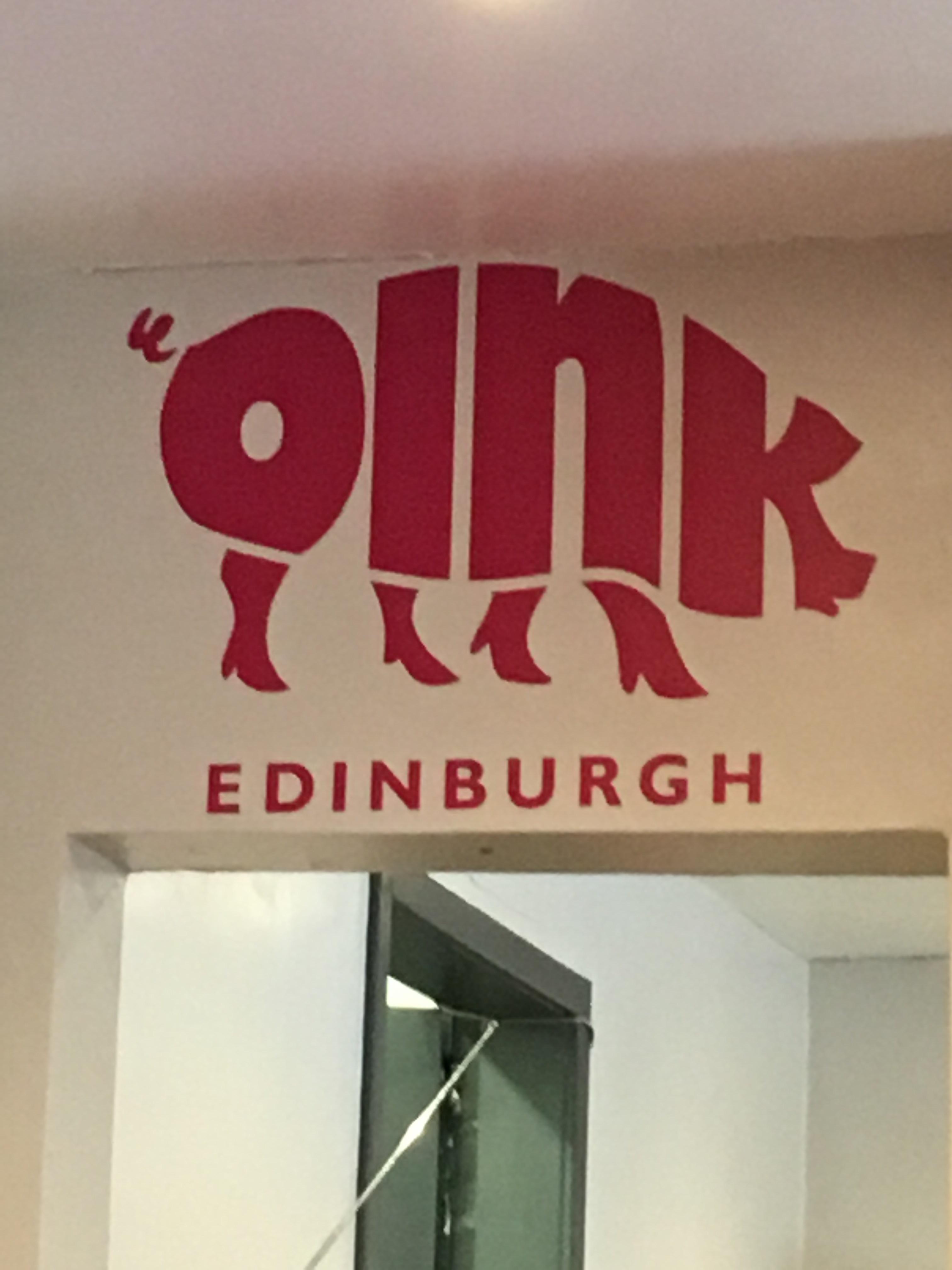 Pork Logo - This logo for a pulled pork shop in Edinburgh, Scotland