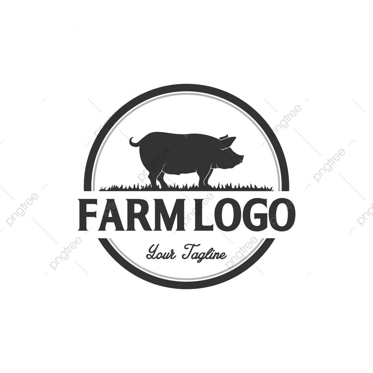 Pork Logo - Pork Logo Designs, Animal, Background, Badge PNG and Vector with ...