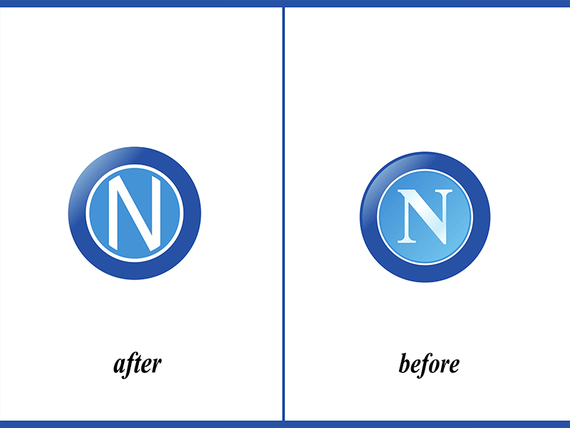 Napoli Logo - Refresh Napoli Logo v1 by Abderahim Hmaidouch on Dribbble