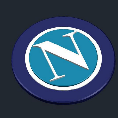Napoli Logo - Free 3D model SSC Napoli ・ Cults