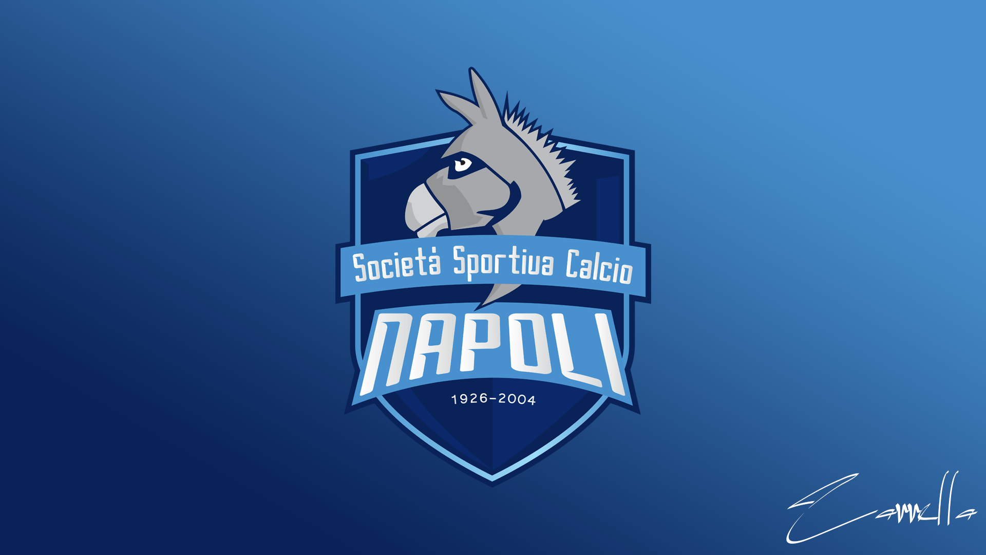 Napoli Logo - New Napoli logo idea 2 [NBA Style] : sscnapoli