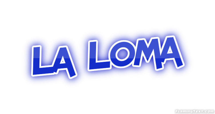 Loma Logo - Ecuador Logo | Free Logo Design Tool from Flaming Text