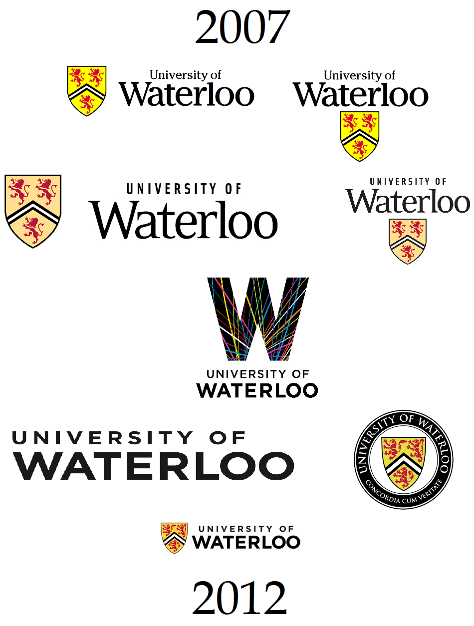 Waterloo Logo - The Waterloo logo 5 years later